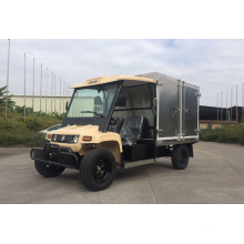 Electric Logistic Car Cargo Box Container Vehicle, Cargo Pickup Car